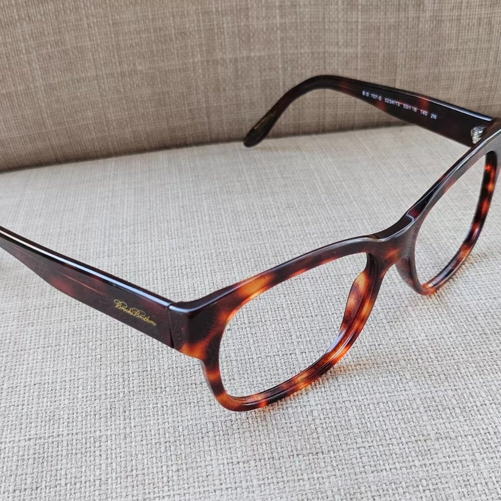 Brooks Brothers Men Eyeglasses/Sunglasses Frame Brown Tortoise BB707 53[]16 140 - Picture 4 of 12